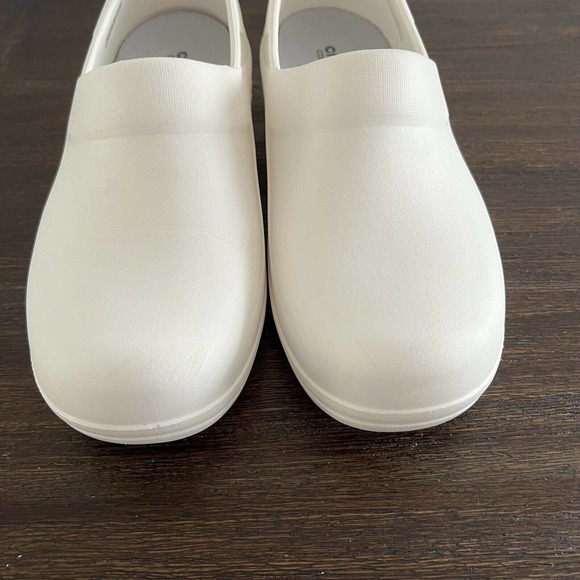 Crocs At Work Neria Pro II Women’s Size 7 Slip Resistant Clogs Shoes White - Picture 4 of 11